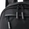 Black, wear-resistant nylon, lightweight and multi-functional backpack for commuting to school Application Scenario